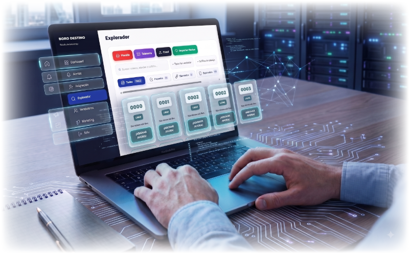 Dashboard de Ventoo Software para Rifas